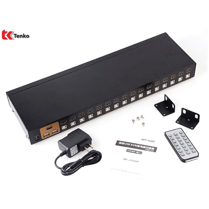 Bộ Gộp HDMI KVM 16 Cổng MT-VIKI MT- 2116HL