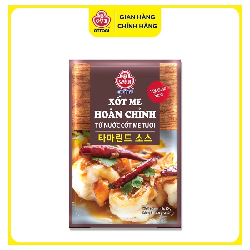Nước sốt me tươi hoàn chỉnh Ottogi gói 80g