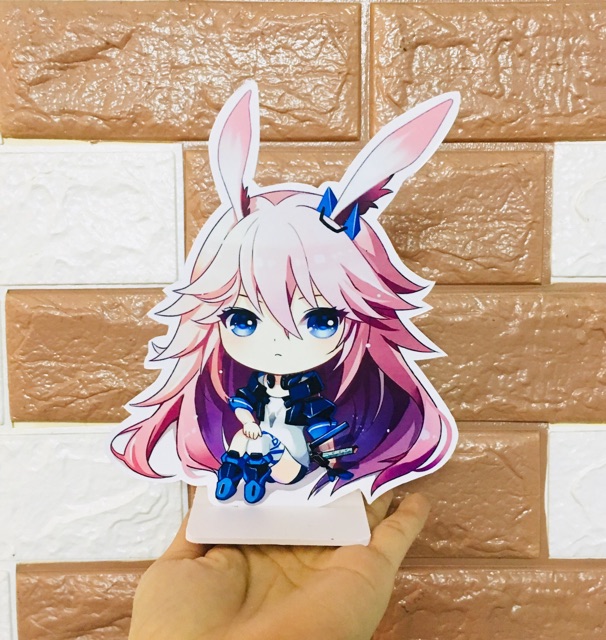 Mô hình honkai impact tượng để bàn honkai impact