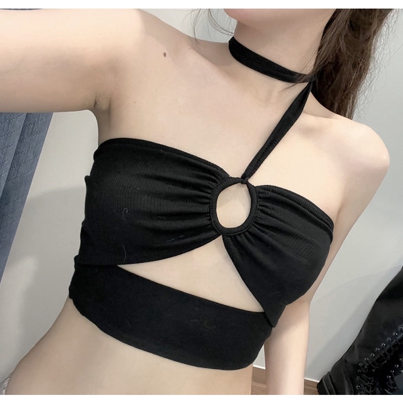 - áo croptop cột dây