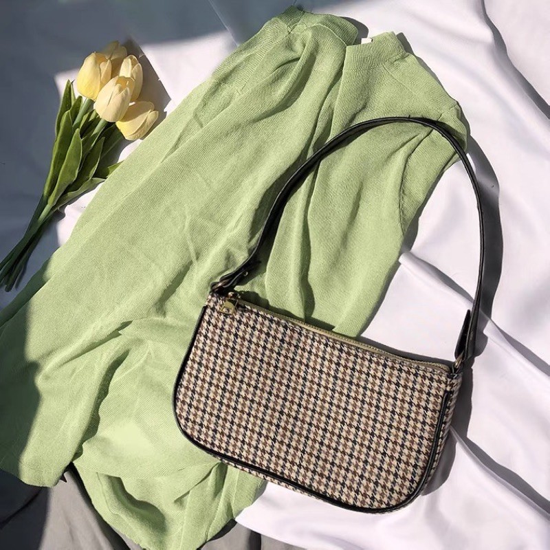 Túi kẻ đeo vai - Jenny Bag