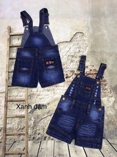 Yếm Jeans cho bé 10kg -24kg