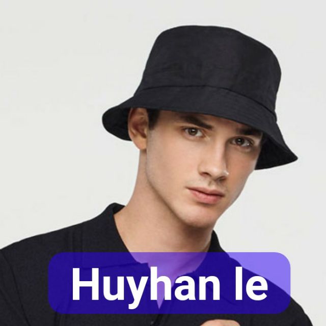 Mũ nón bucket trơn nam nữ