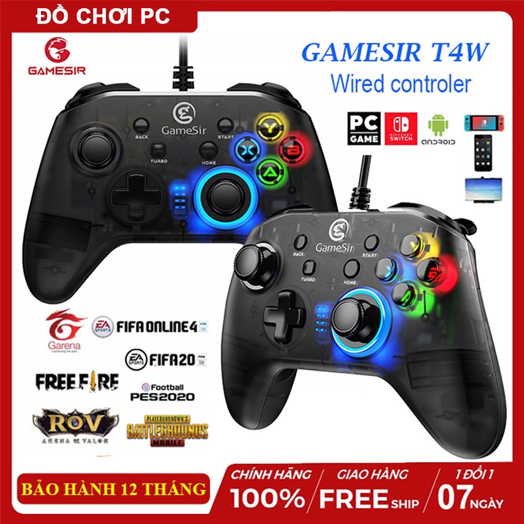 Tay cầm chơi game Gamesir T4W || Có rung -dc4118