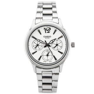 Đồng hồ nữ casio ltp-2085d-7avdf dây inox