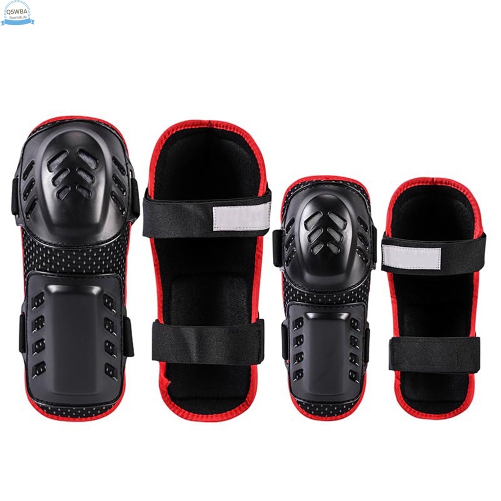 Bộ 4 Miếng Đệm Bảo Vệ Đầu Gối / Khuỷu Tay / Đầu Gối / Khủy Tay / Trượt Ván / Đạp Xe / Trượt Tuyết Tiện Lợi