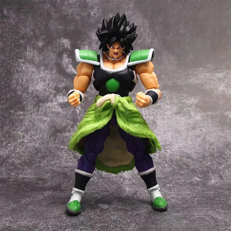 Mô hình Dragon Ball 7 viên ngọc rồng - Mô hình Broly phụ kiện 3 đầu có khớp 20cm DB075