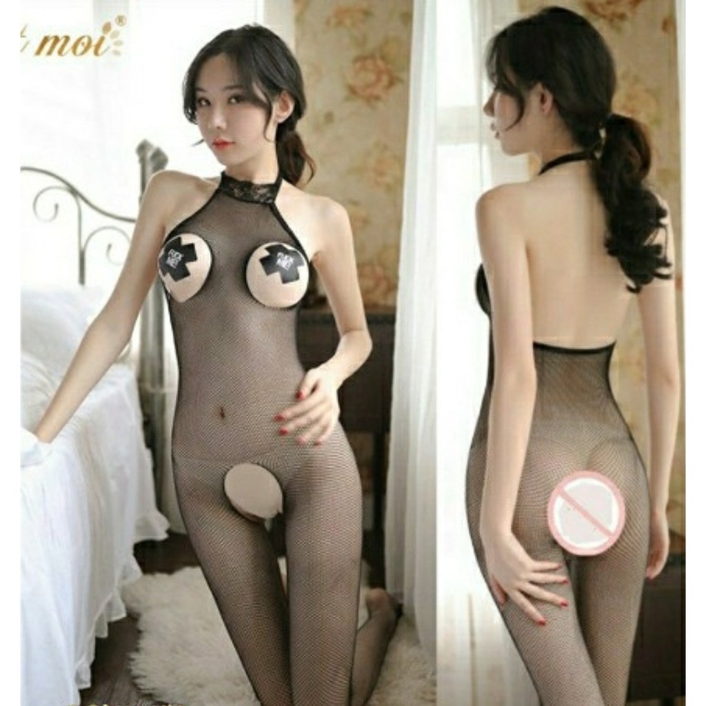 Đồ Cosplay gợi cảm nữ Sexy - Đồ ngủ lưới hở quyến rũ 2 dây | BigBuy360 - bigbuy360.vn