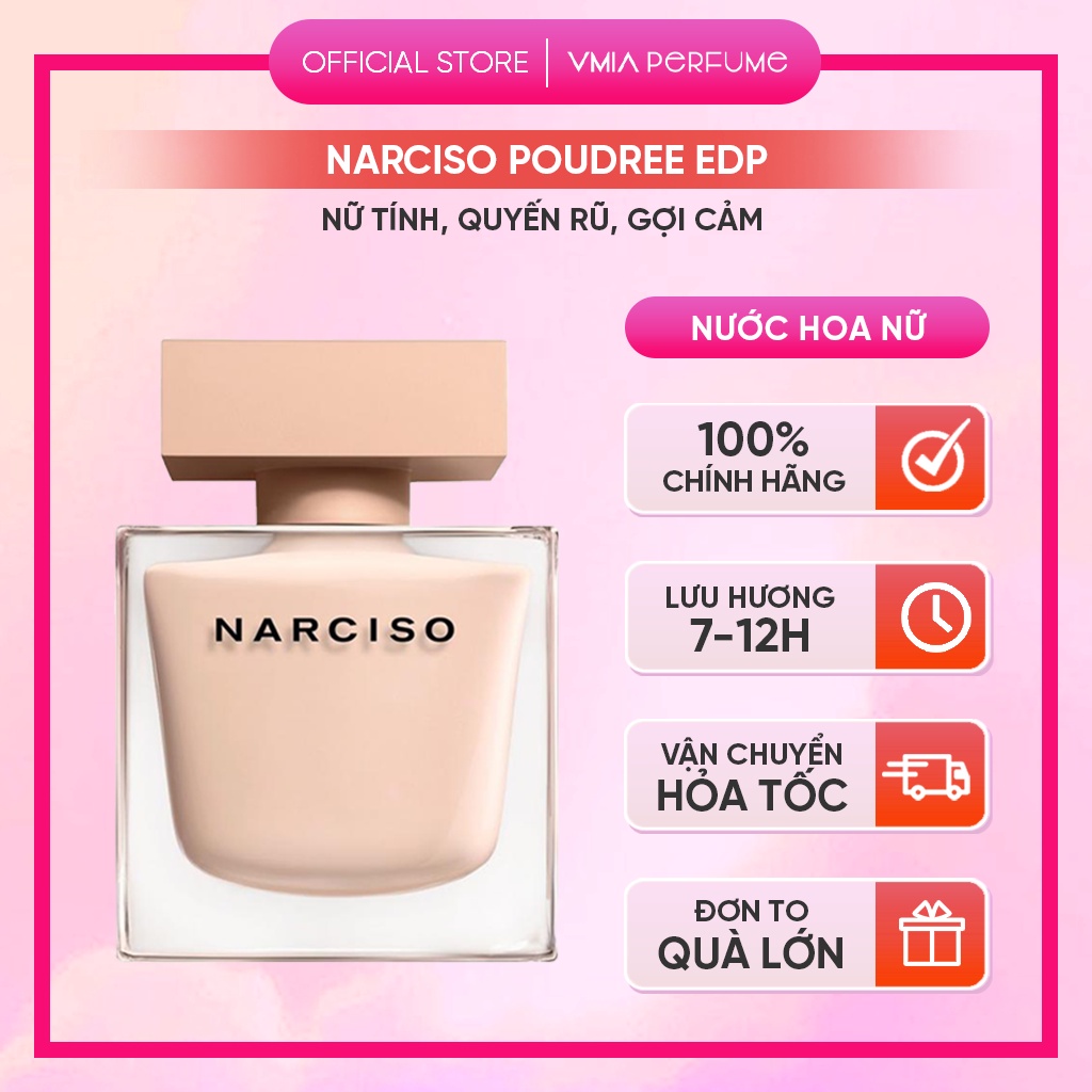 Nước hoa Nữ Narciso Narciso Poudree EDP mẫu thử 2ml 5ml 10ml