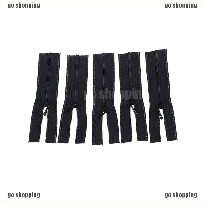 {go shopping}5Pcs Mini Zipper for Doll Dress Bags DIY Craft Sewing Accessories Tools Gift