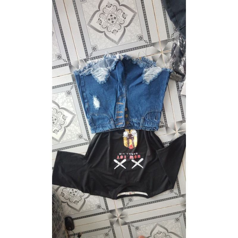 QUẦN SHORT JEAM RÁCH | BigBuy360 - bigbuy360.vn