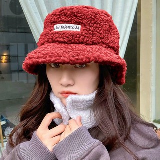 MŨ BUCKET LÔNG CỪU THỜI TRANG NỮ (Nhiều màu)