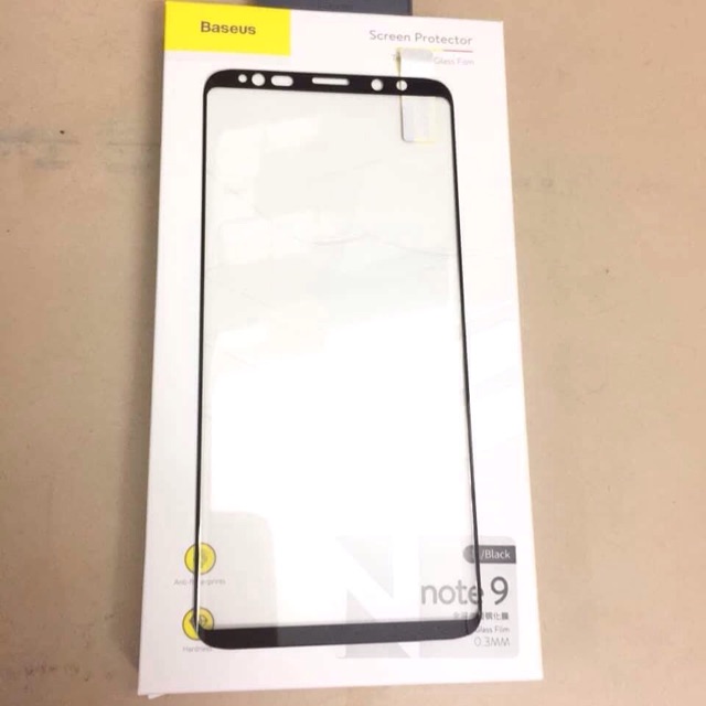 Kính cường lực Samsung Galaxy Note 9 Hiệu Baseus