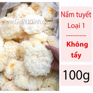 Nấm tuyết khô 100g - ngân nhĩ - snow fungus