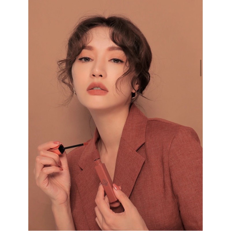 Son Kem 3CE Active Lady – Cloud Lip Tint Màu Hồng Cam Đất - 300k