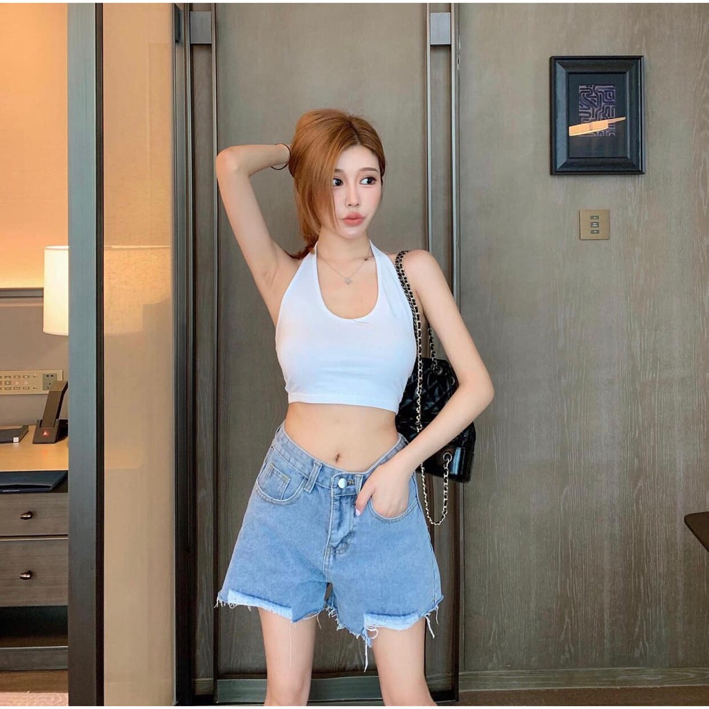 Quần short jeans nữ GR00041