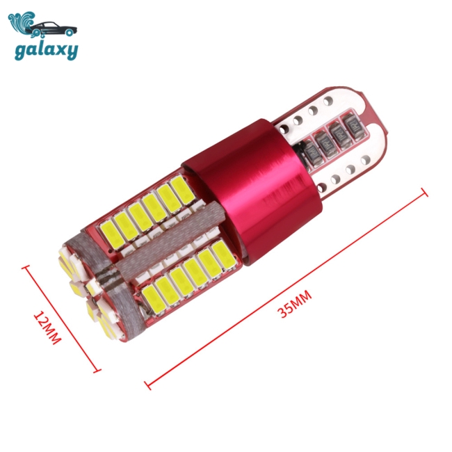 T10 3014 No Error Car Marker Light Parking Lamp 57 SMD Motor Wedge Bulb