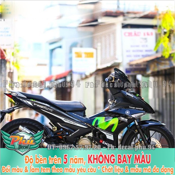 Tem rời EX 150 Movistar Xanh xe đen (P) -1