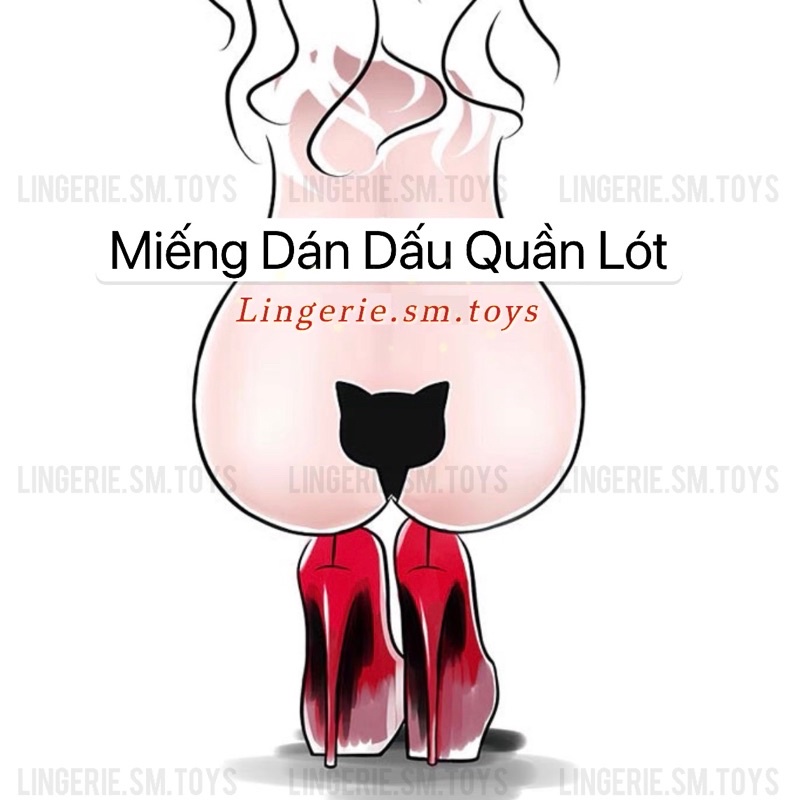 Miếng Dán Dấu Quần Lót - Sử Dụng Nhiều Lần - Không Đường Viền
