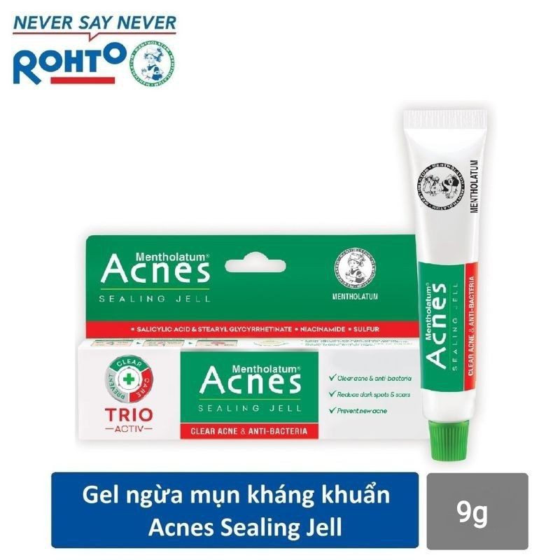 Gel Ngừa Mụn Kháng Khuẩn Acnes Sealing Jell (9g)