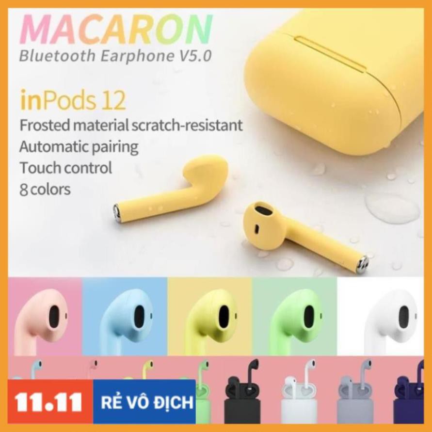 TAI NGHE BLUETOOTH I12 TWS PRO I LOVE CASE [vthm9]