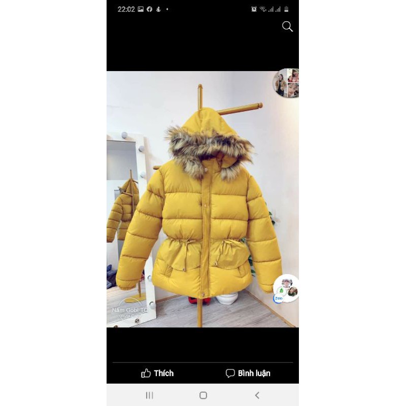 [XẢ XẢ XẢ] Áo Khoác Phao Nữ Dáng Ngắn Ba Lớp Rút Eo - Hàng Loại 1 Chuẩn Xịn | BigBuy360 - bigbuy360.vn