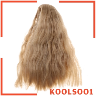 Tóc giả uốn xoăn cho búp bê 1 / 4 bjd 1 / 4