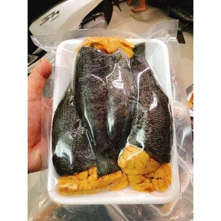 CÁ SẶC TRỨNG MỘT NẮNG 500gr - đồ ăn vặt