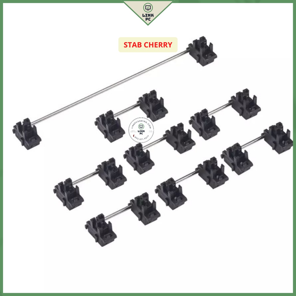 Stab Cherry cân bằng Plate Mount cho bàn phím cơ