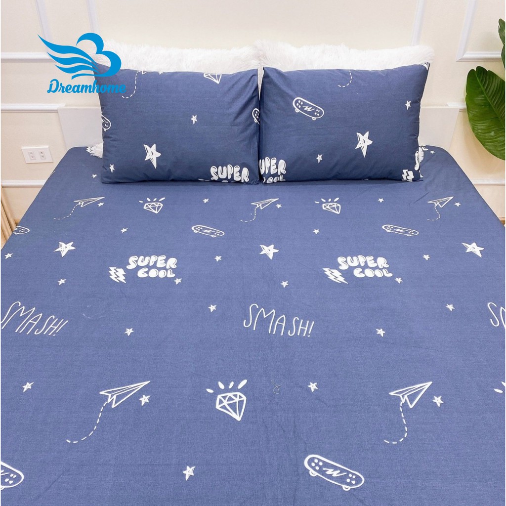 Ga chống thấm Cotton hàn quốc cao cấp chống thấm nước xuống đệm nhiều màu cho bé Dreamhomebedding | BigBuy360 - bigbuy360.vn