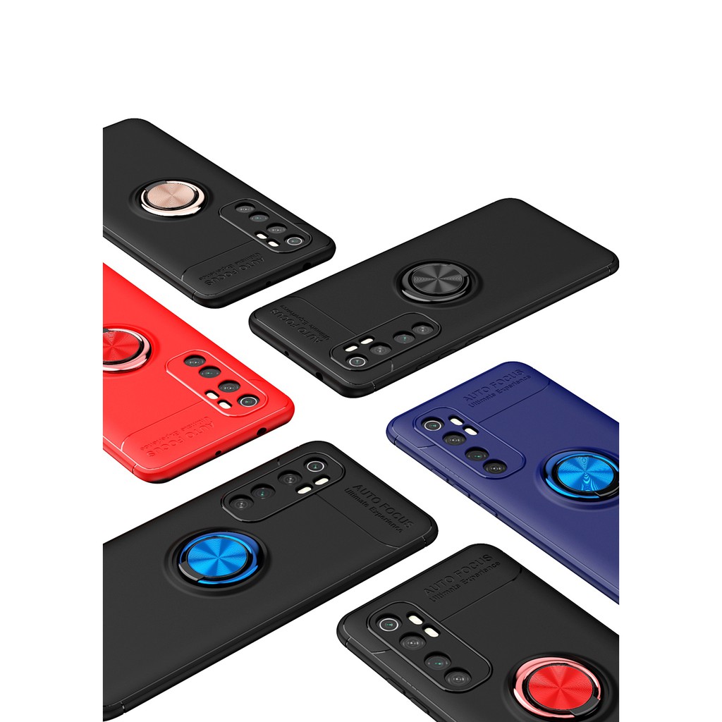 Ốp lưng Mi Note 10 Lite FREESHIP Từ 50k  chống sốc giá đỡ kiêm nhẫn hút ô tô hiệu Auto Focus cao cấp
