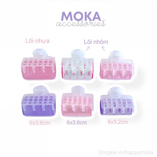 Lô cuốn tóc có kẹp Moka (Ảnh thật shop tự chụp)