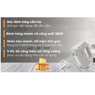 Máy đánh trứng philips hr3705/20