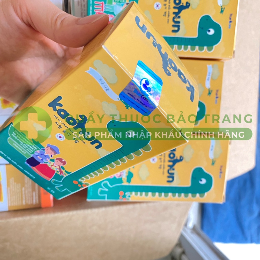 KAOHUN - Tăng Chiều Cao Bổ Sung Canxi D3 K2 Công Nghệ Hàn Quốc Vi Bao Kép