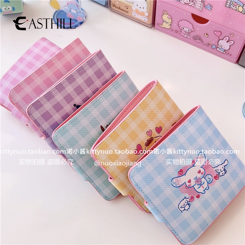 Ví Ngắn Dạng Gập In Hình Cinnamoroll Dễ Thương Kích Thước Nhỏ Gọn Cho Bé Trai Và Bé Gái
