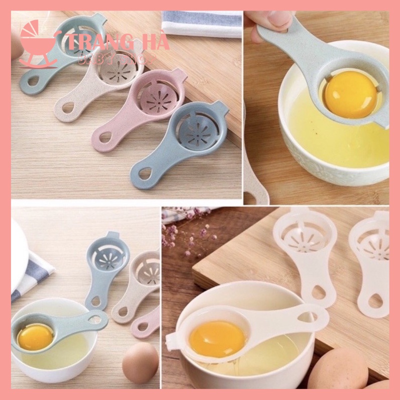 🐣HOT🐣 Dụng Cụ Tách Lòng Đỏ Lòng Trắng Trứng Gà Bằng Lúa Mạch Cao Cấp