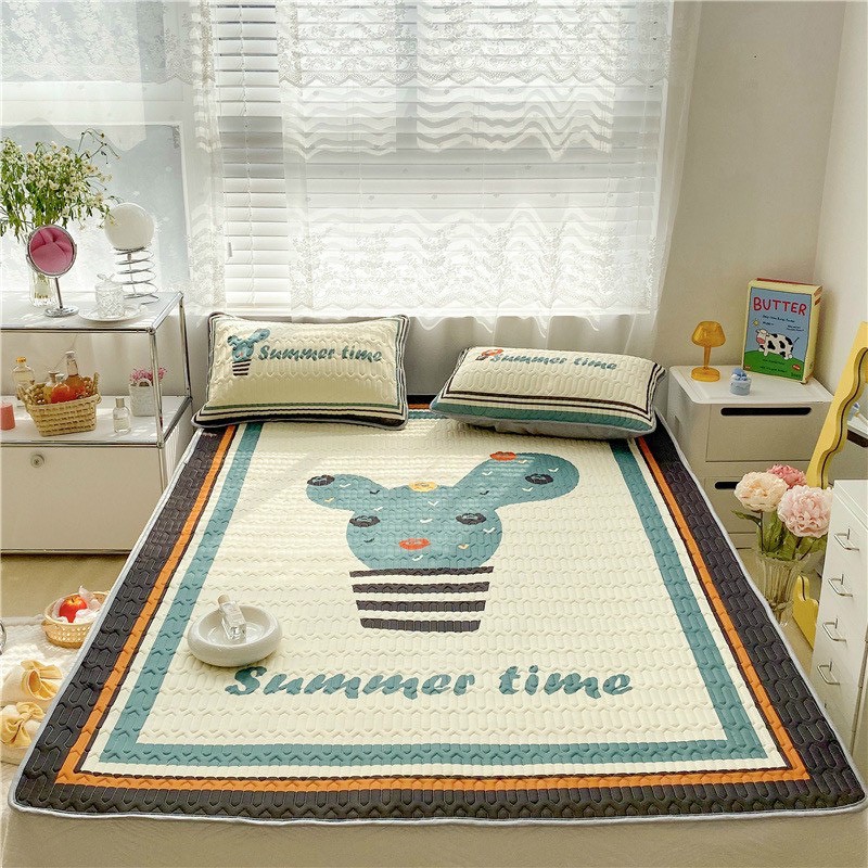 [ 5D HOẠ TIẾT] Chiếu Điều Hoà Cao Su 5D Hoạ Tiết Cho Bé Yêu Mẫu SUMMER TIME