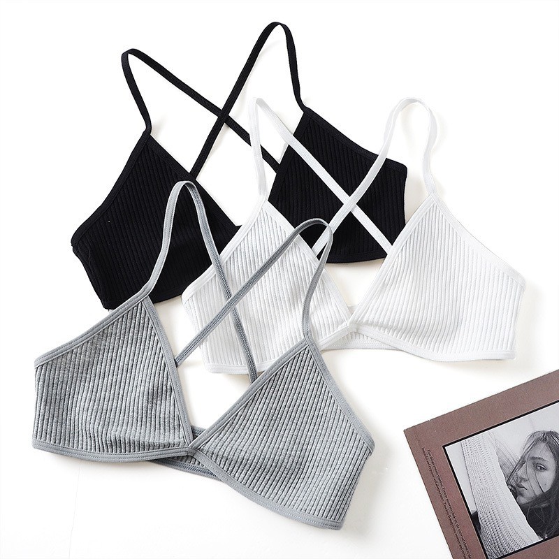 Áo bralette không mút đệm 1 kích cỡ (Freeup)