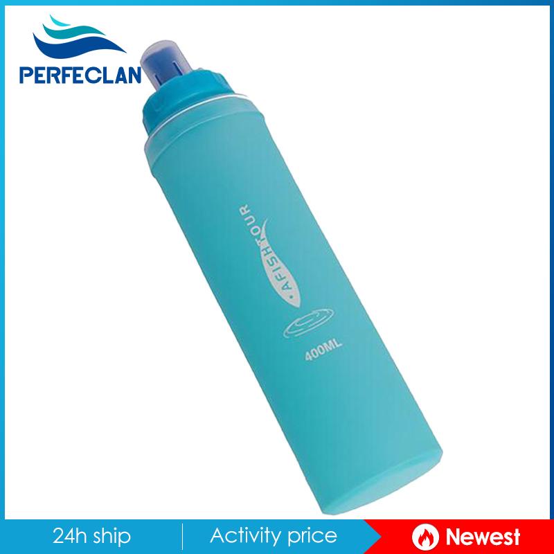 Bình Nước Thể Thao Bằng TPU Mềm Gấp Gọn Tiện Dụng