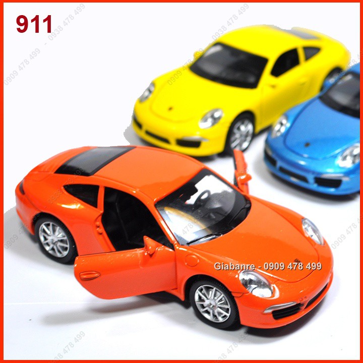 MSXE MÔ HÌNH SẮT TỈ LỆ 1:32 - PORSCHE 911 - DOUBLE HORSE - 9850