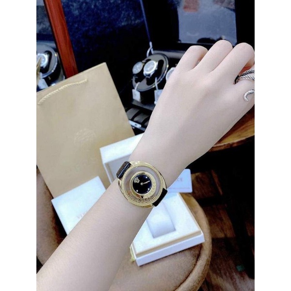 Đồng Hồ Nữ VS versare Đá Chạy mặt kính Shaphia