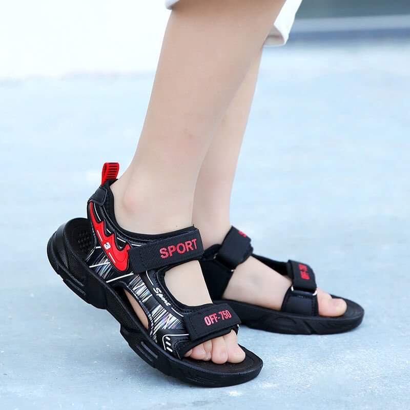 Sandal bé trai SPORT MEDIGEN ST57 quai hậu đi học đi chơi cho bé 4-12 tuổi