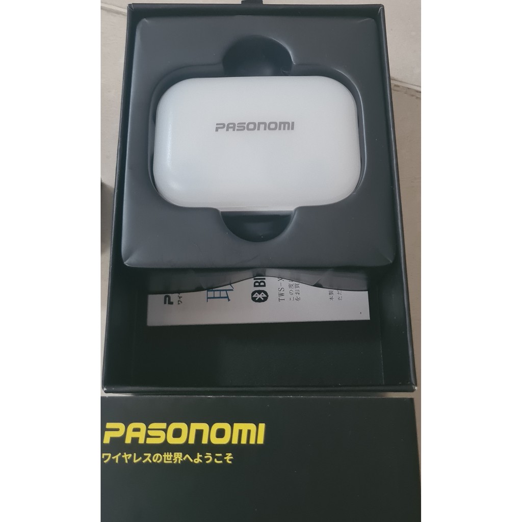 Tay nghe chống nước nhập Nhật Hifi PASONOMI chống nước IPX7 Bluetooth 5.0