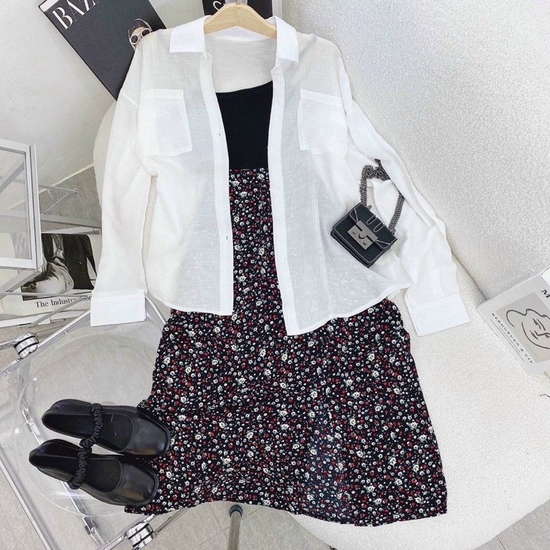 SET CV HOA KÈM KHOÁC VÀ ÁO 2D