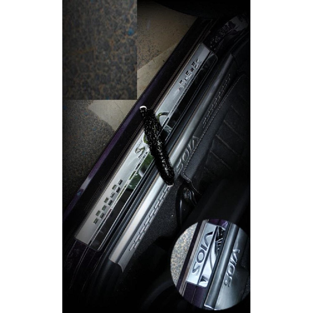 Ốp chống xước viền bậc cửa trong ngoài Vios 2014- tặng củ sạc điện thoại trên ô tô