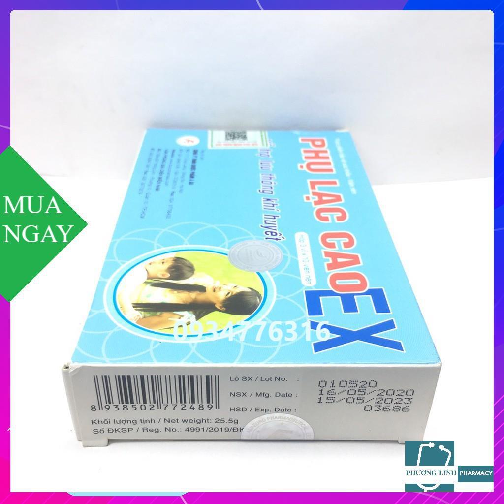 PHỤ LẠC CAO EX hộp 3 vỉ x10 viên