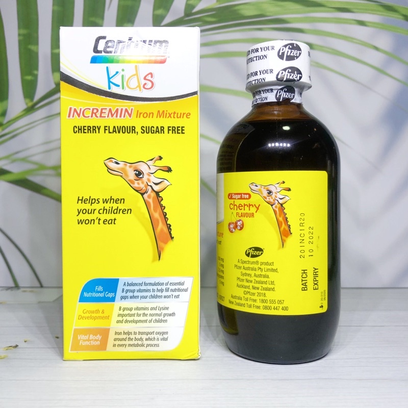 Siro CenTrum Kids cho bé ăn ngon miệng, hấp thụ tốt