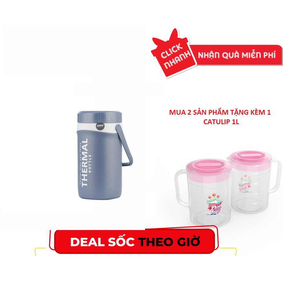 Bình giữ nhiệt Duy Tân 750 ml ( MÀU NHŨ) -TẶNG KÈM 1 CA TULIP 1L KHI MUA 2 SP CÙNG LOẠI