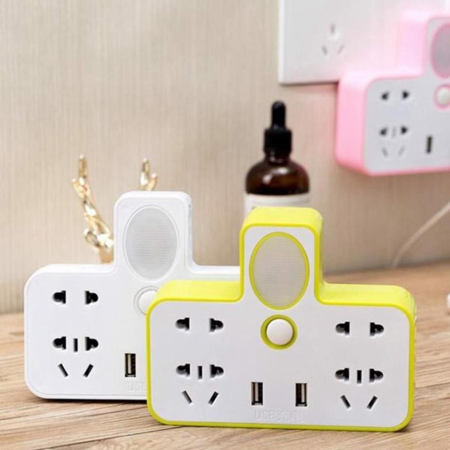 💥GIÁ CỰC RẺ💥Ổ cắm điện đa năng tích hợp cổng cắm usb và đèn ngủ💥 SIÊU HOT💥 BẢO HÀNH 3 THÁNG 💥