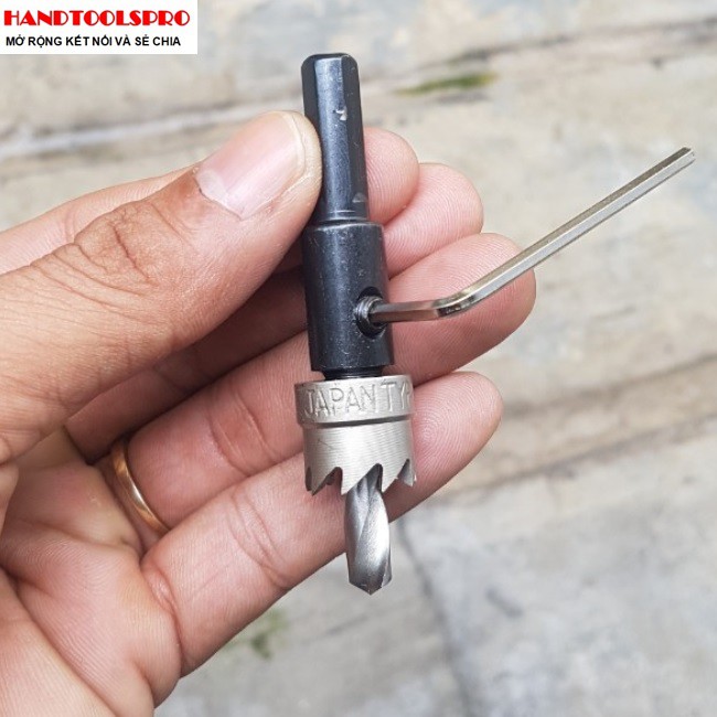 Mũi khoét lỗ tôn sắt JAPAN 15mm KUGEL